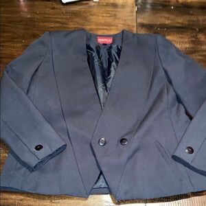 Sasson Paris New York Vintage Black Blazer 12/13